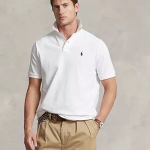 Polo by Ralph Lauren Men's White Polo Shirt size small